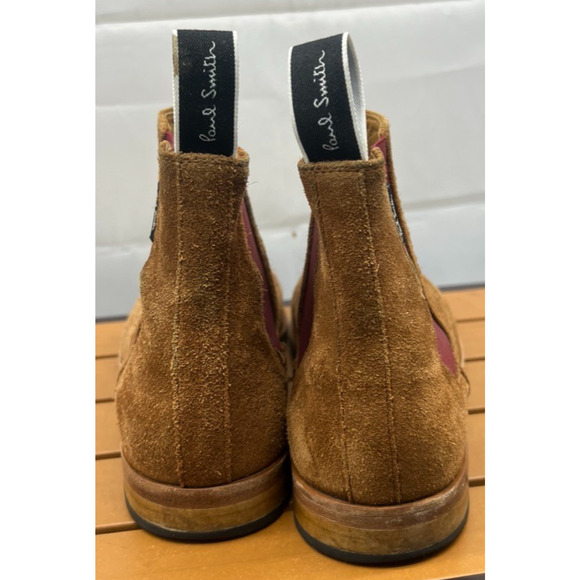 Paul Smith Gerald Light Brown Suede Chelsea Boots Shoes Men\'s UK 7 US 8 EU 41 main image 7